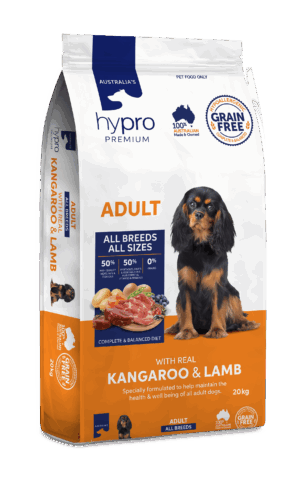 Hypro Premium Grain Free Adult, Kangaroo & Lamb